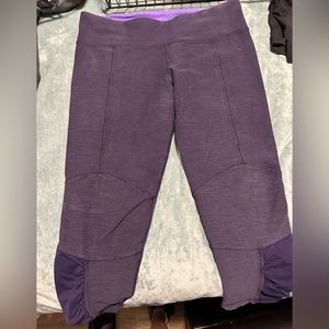 Lululemon cropped leggings size 8